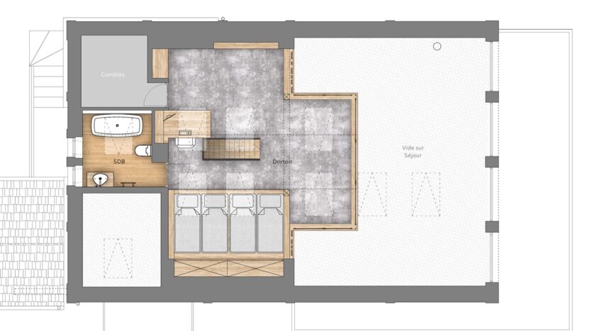 5 bedroom winter season chalet in Chamonix