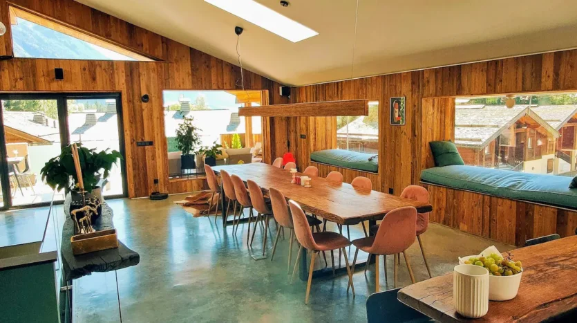 6 bedroom chalet winter season rental in chamonix