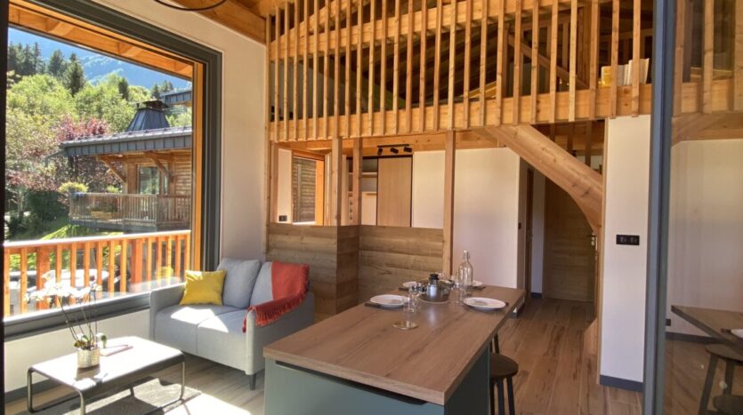 2 bedroom winter season chalet for winter season rental in Chamonix